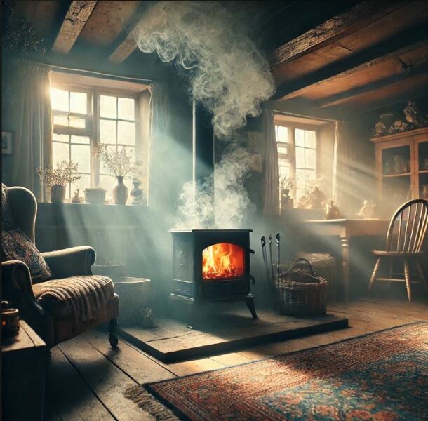 Log burner on or off for winter viewing?