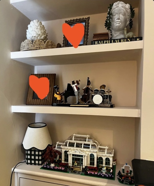 To show me your Lego collection?