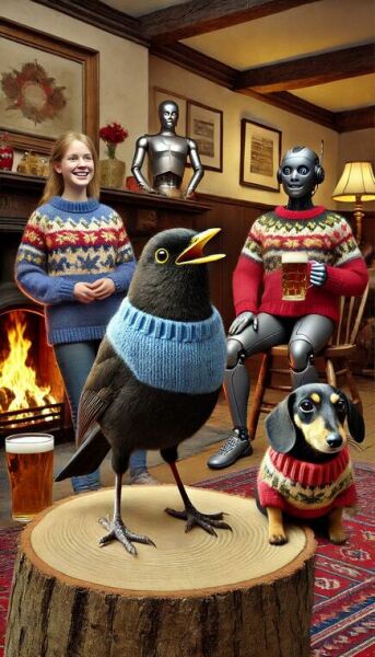 The Bluestocking: the one where AI finally learns what a blackbird is (we hope)