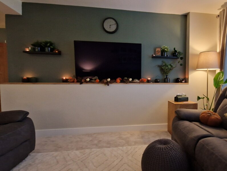 To ask to see your living rooms?