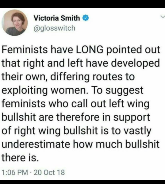 The Left Vs Right's treatment of women