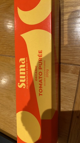 Tomato Purée tubes