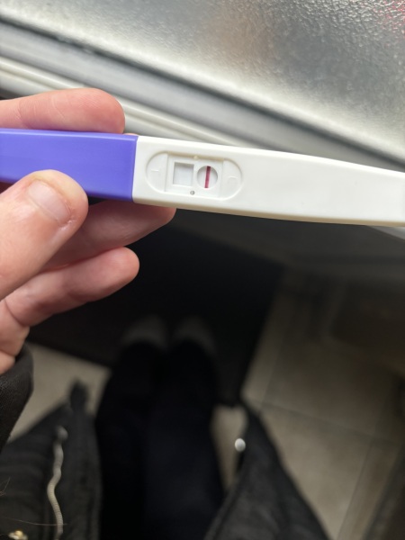 Symptoms leading up to my positive