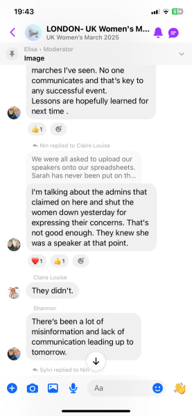 Part 2: The Women's March that is all about men