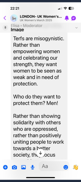 The “women’s march” that’s all about the men.