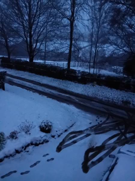 Has anyone got snow yet?