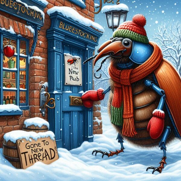 The Bluestocking: the one where AI finally learns what a blackbird is (we hope)