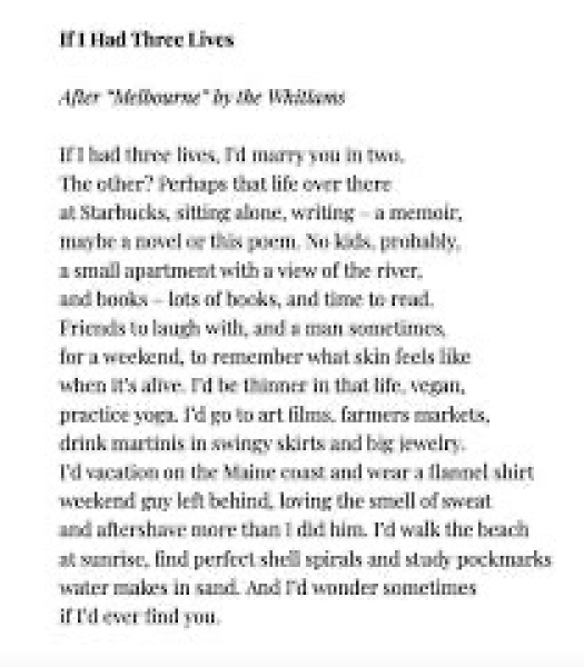 Would anyone be able to recommend me their favourite poem?