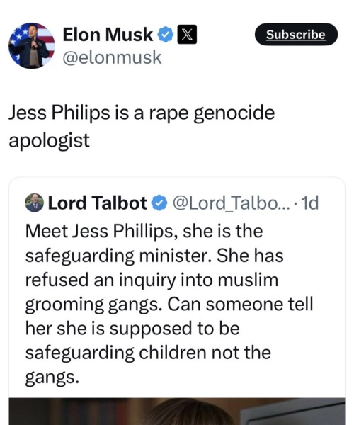 To want Elon Musk to stay the fuck out of U.K. politics?