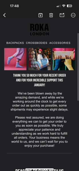 Roka Lucky dip 2025 thread 2