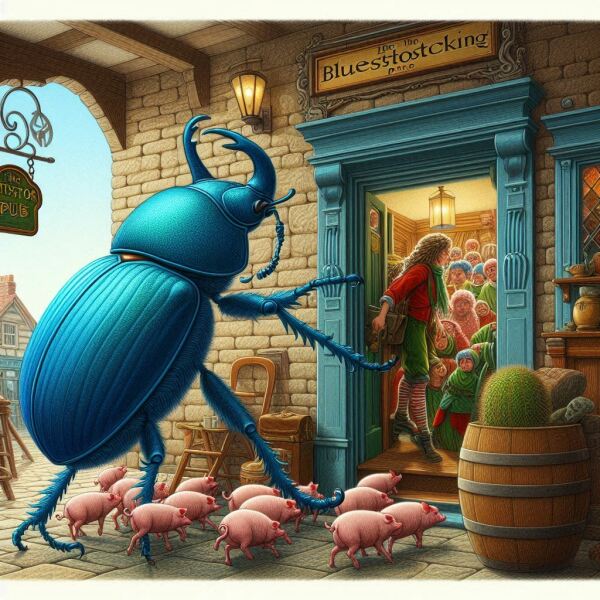 Ladies and Ladies: The Bluestocking is open: again