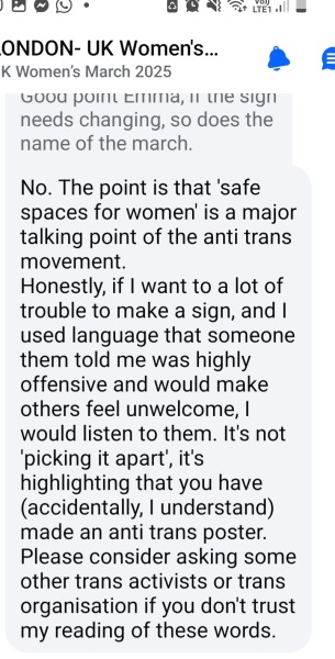 The “women’s march” that’s all about the men.