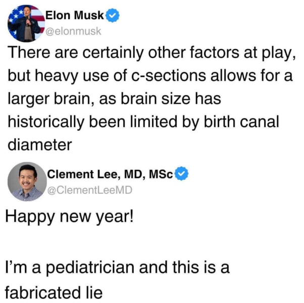 To think Elon Musk has gone nuts