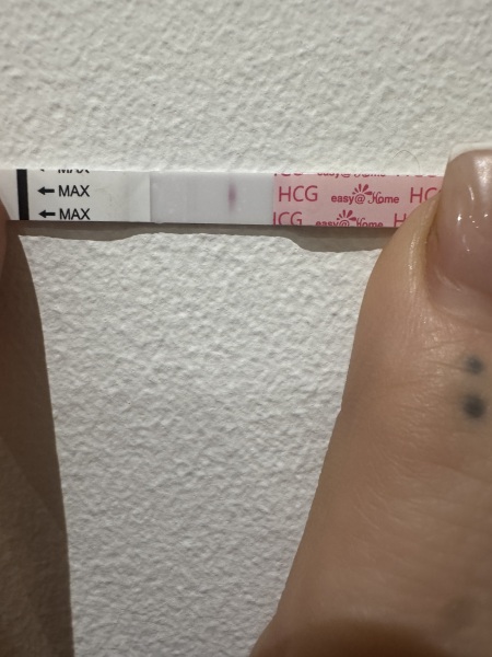 faint positive?