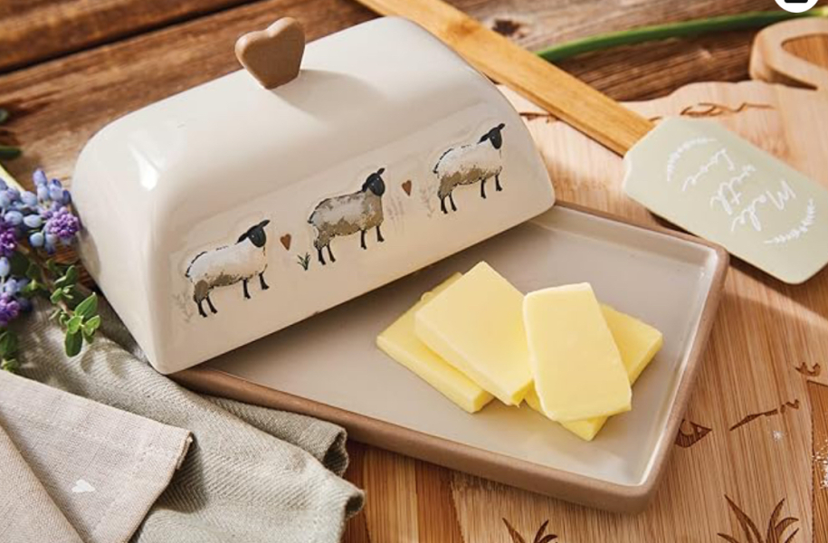 To ask you to show me your butter dish