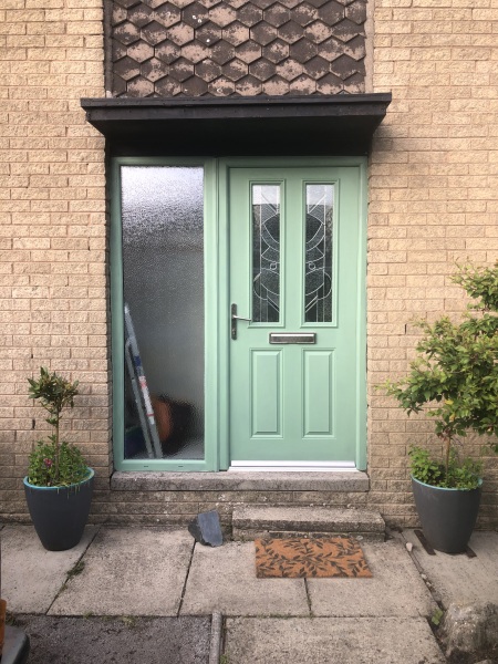 Has anyone painted a upvc door?