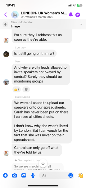 Part 2: The Women's March that is all about men