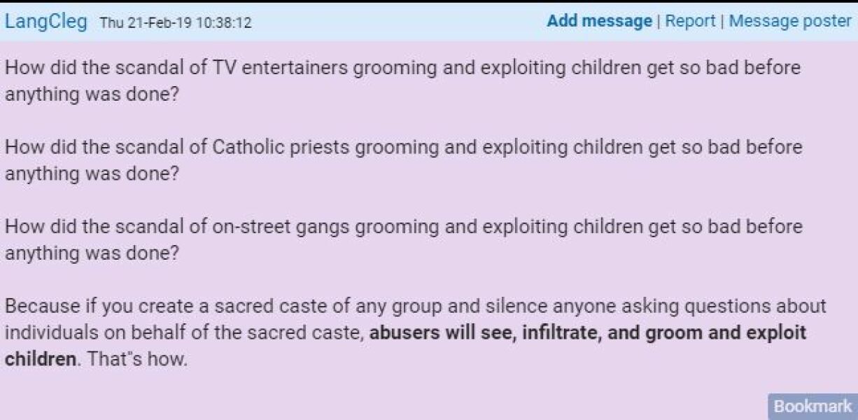 Brilliant article about the rape gangs in the UK