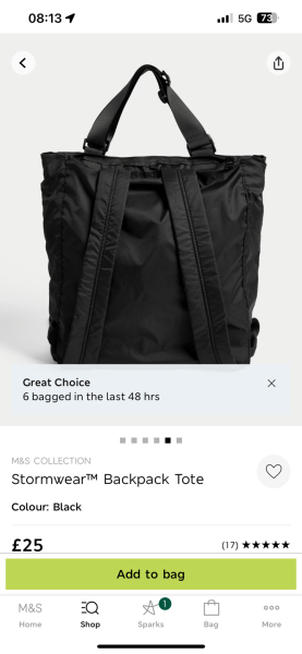 Cool urban (black obvs) backpack needed