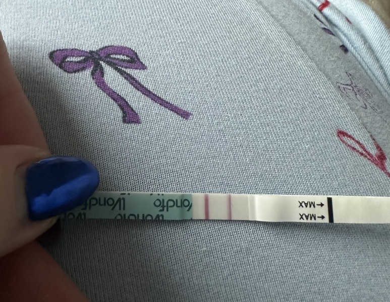 Is this a positive ovulation test?!