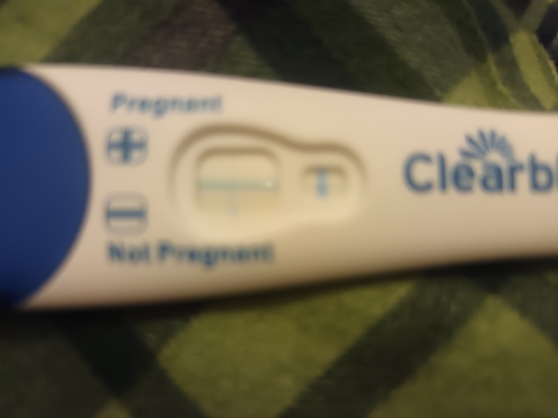 Is there a faint line?