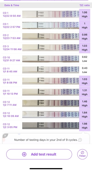 High LH tests for a long time??