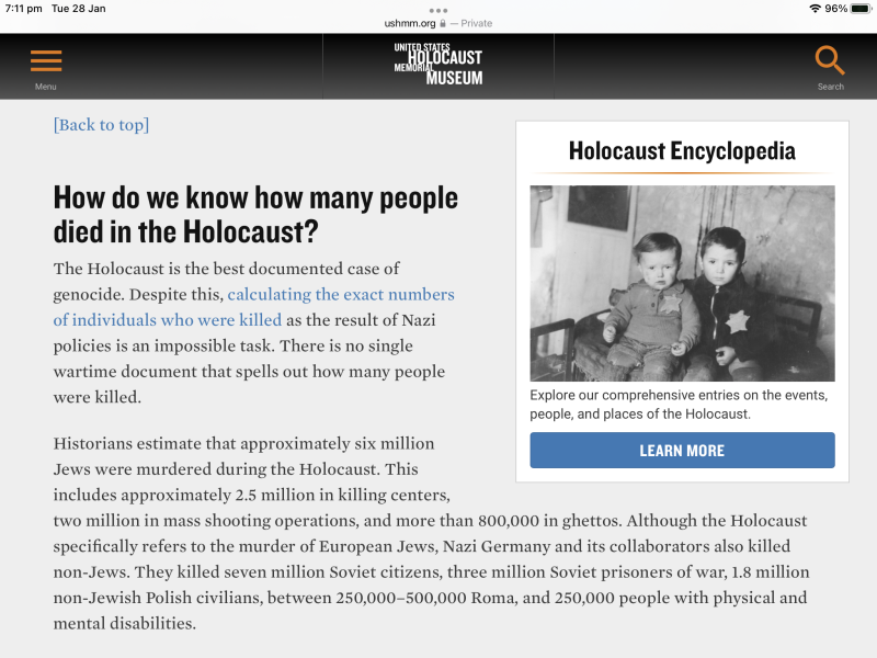 GMB reporting on liberation of Auschwitz (minus the Jews!)