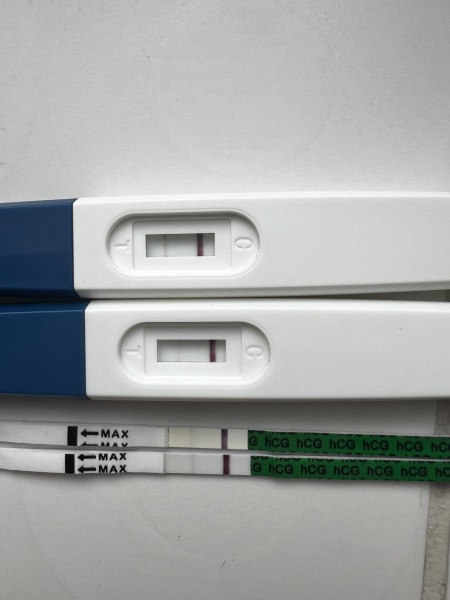Positive Test but negative ClearBlue digital??