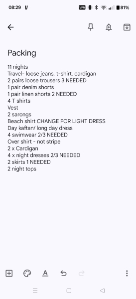Holiday packing - please help me not take my entire summer wardrobe on holiday this year