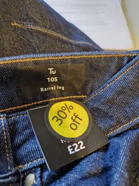 Sainsbury’s jeans 😲