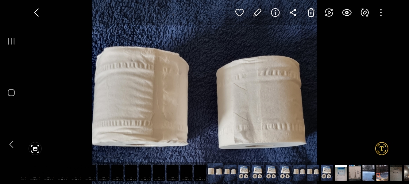 In search of old-fashioned loo roll...(title edited by MNHQ at request of OP)