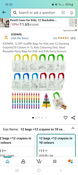 Opinions. These as a party bag ?