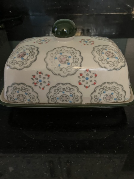 To ask you to show me your butter dish