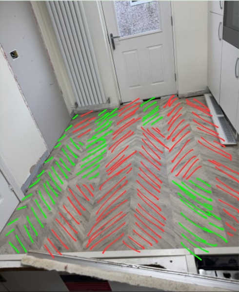 Does this flooring look ridiculous?