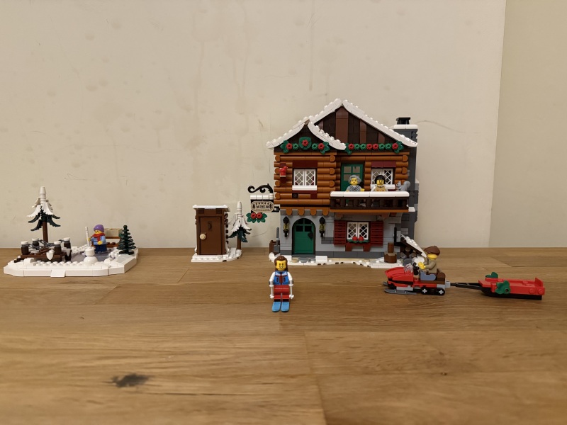 To show me your Lego collection?