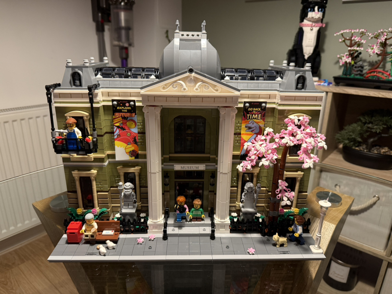 To show me your Lego collection?