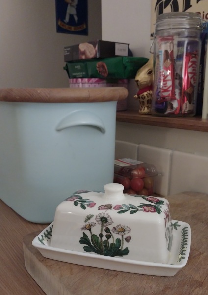 To ask you to show me your butter dish