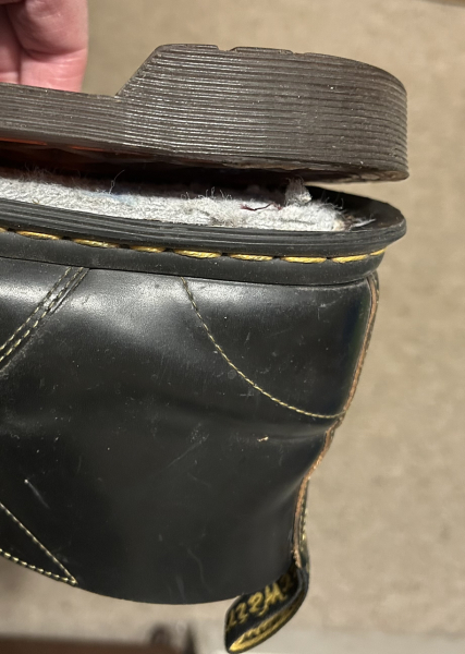 To think I'm not "too old to wear Dr martens"...
