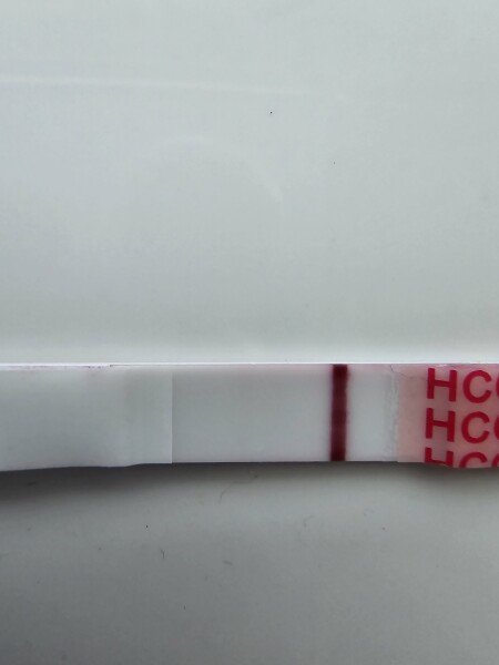 I had a faint line at 8dpo in the afternoon. Today is 10dpo does that look normal?