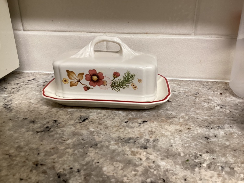 To ask you to show me your butter dish