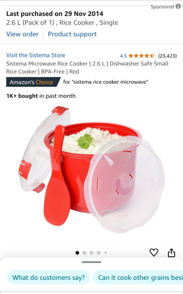 Uncle Bens Rice - Shrinkflation