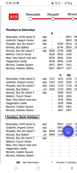 Northumberland newbie-where to go?