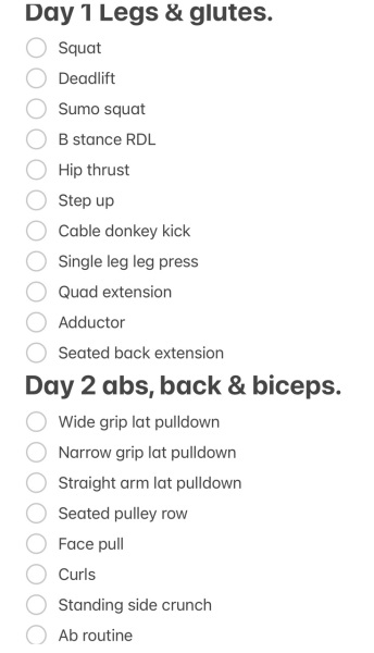 Help - think in overcomplicating my workouts
