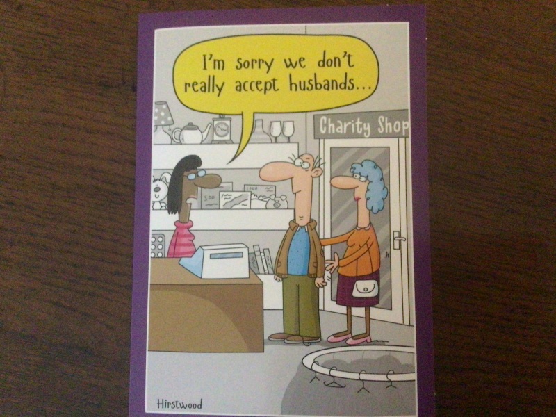 Charity shop donations