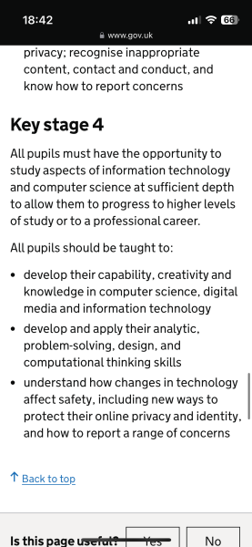 Is computing compulsory at GCSE?