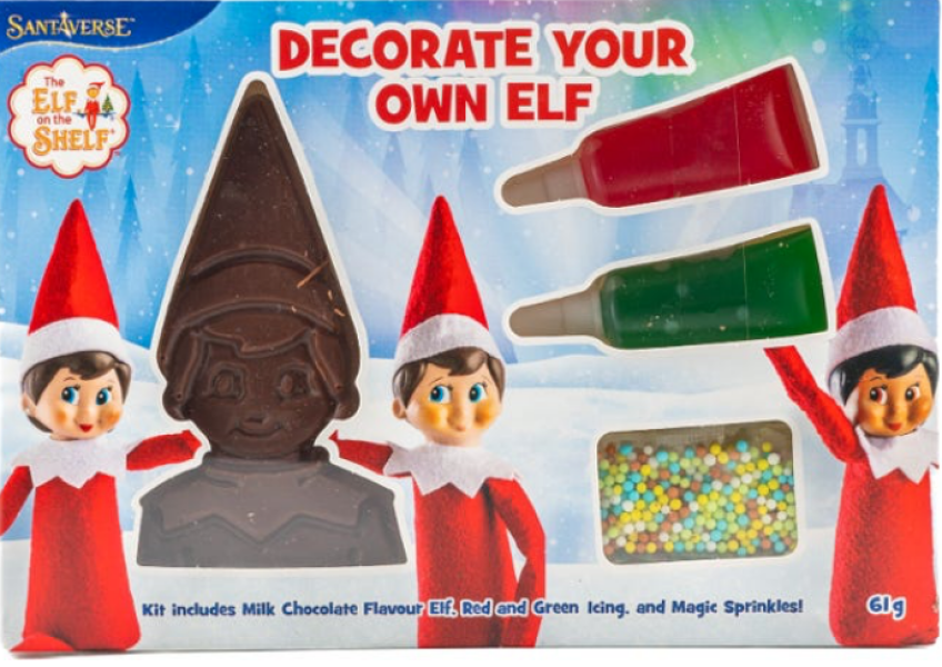 To be disgusted with Elf on the Shelf.