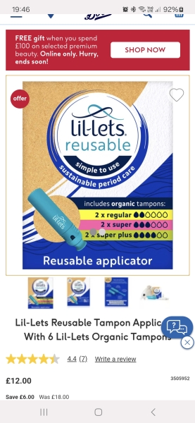 I need something one up from the orange Tampax - why do they not sell the purple ones here?