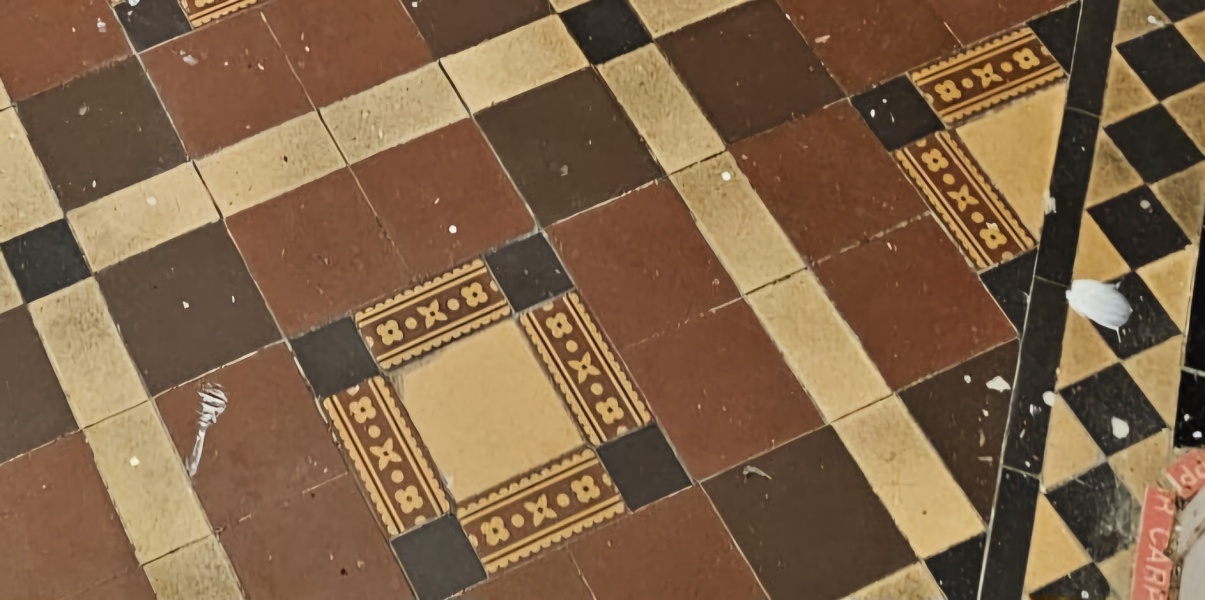 Colours to match a victorian floor