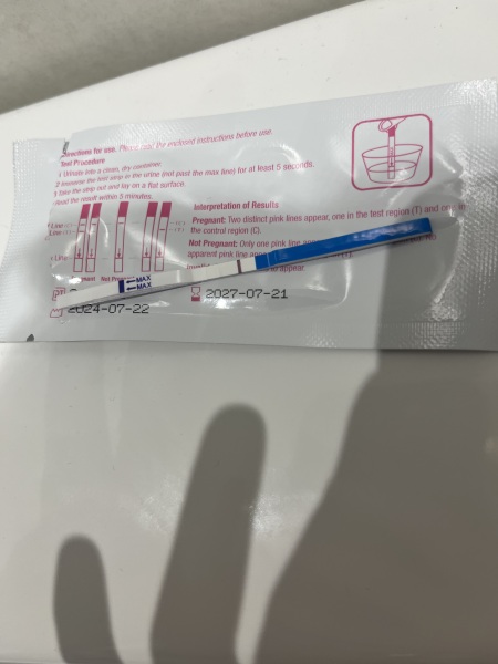 Positive pregnancy test?