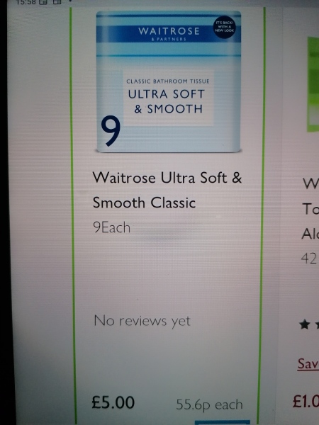 In search of old-fashioned loo roll...(title edited by MNHQ at request of OP)